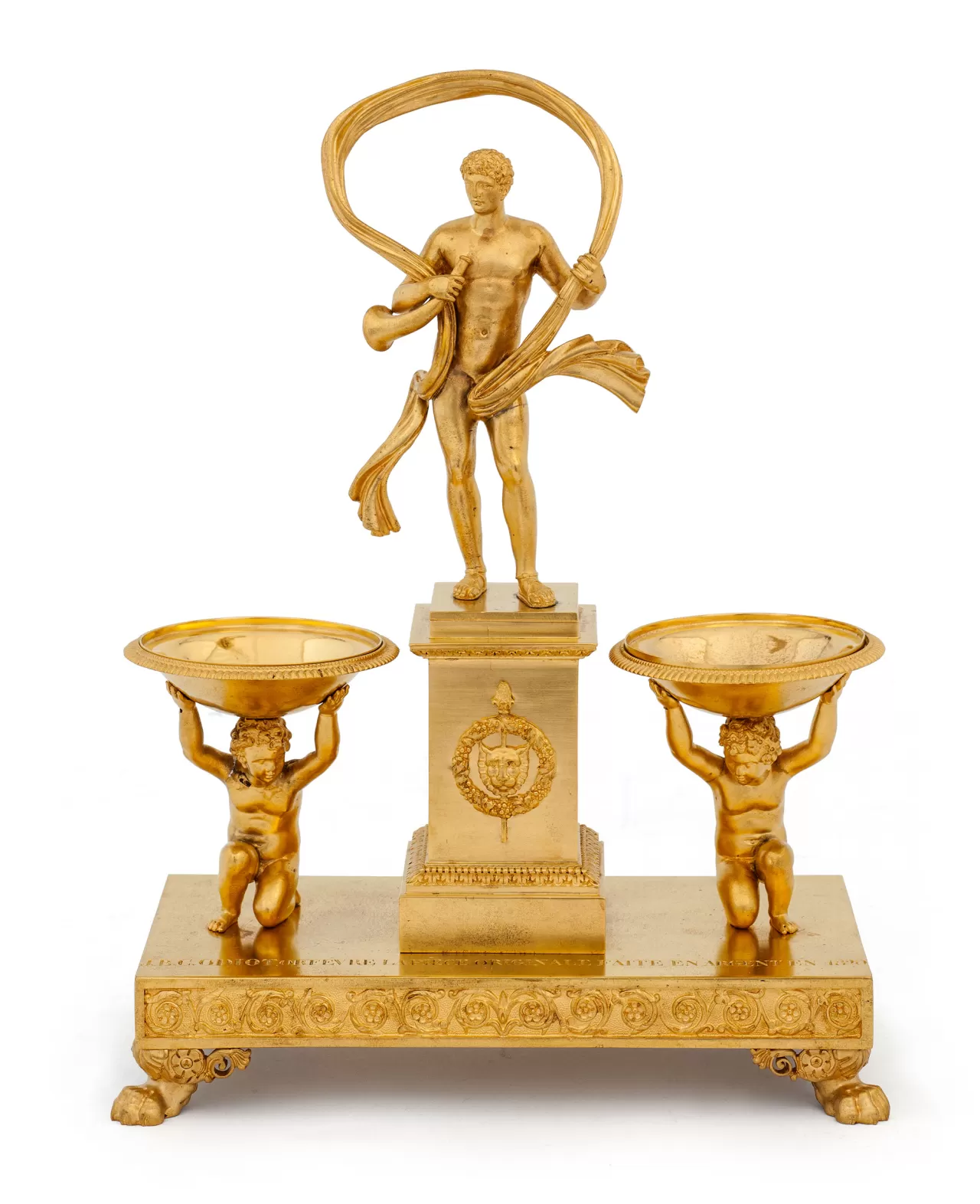 Salière double « Adonis », Jean-Baptiste-Claude Odiot, vers 1819