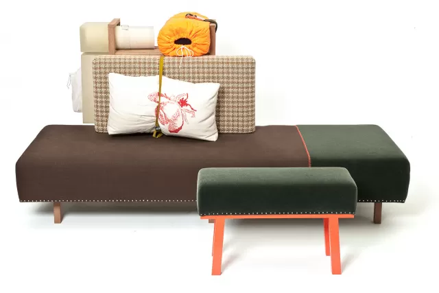 Hella Jongerius, Blackparck sofa, 2007