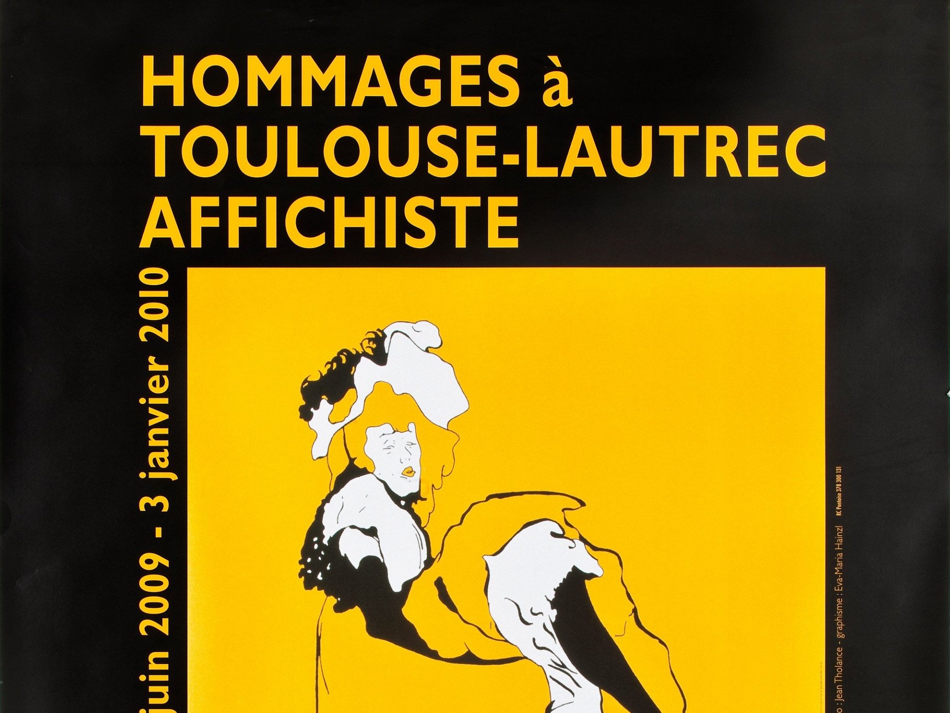Hommages à Toulouse-Lautrec affichiste